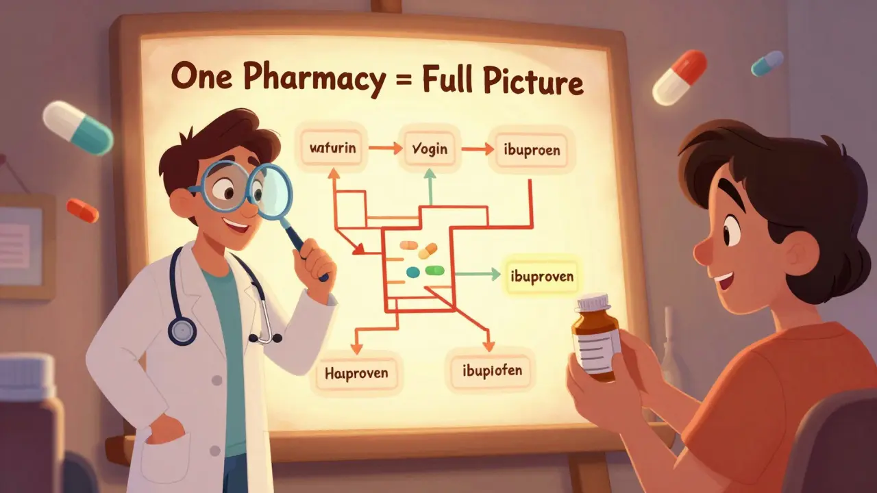 Using One Pharmacy for Safety: How Consolidating Prescriptions Reduces Drug Interactions